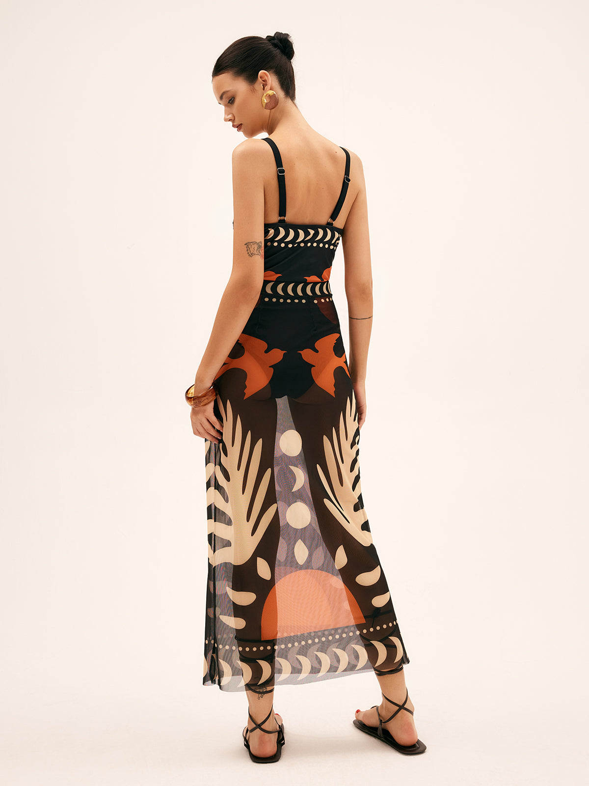 Cleo Maxi Dress | Flattering Cutout Design, Soft Breathable Material